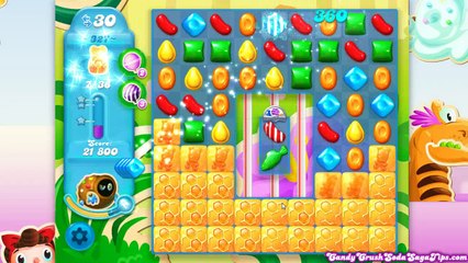 Candy Crush Soda Saga level 327 No Booster