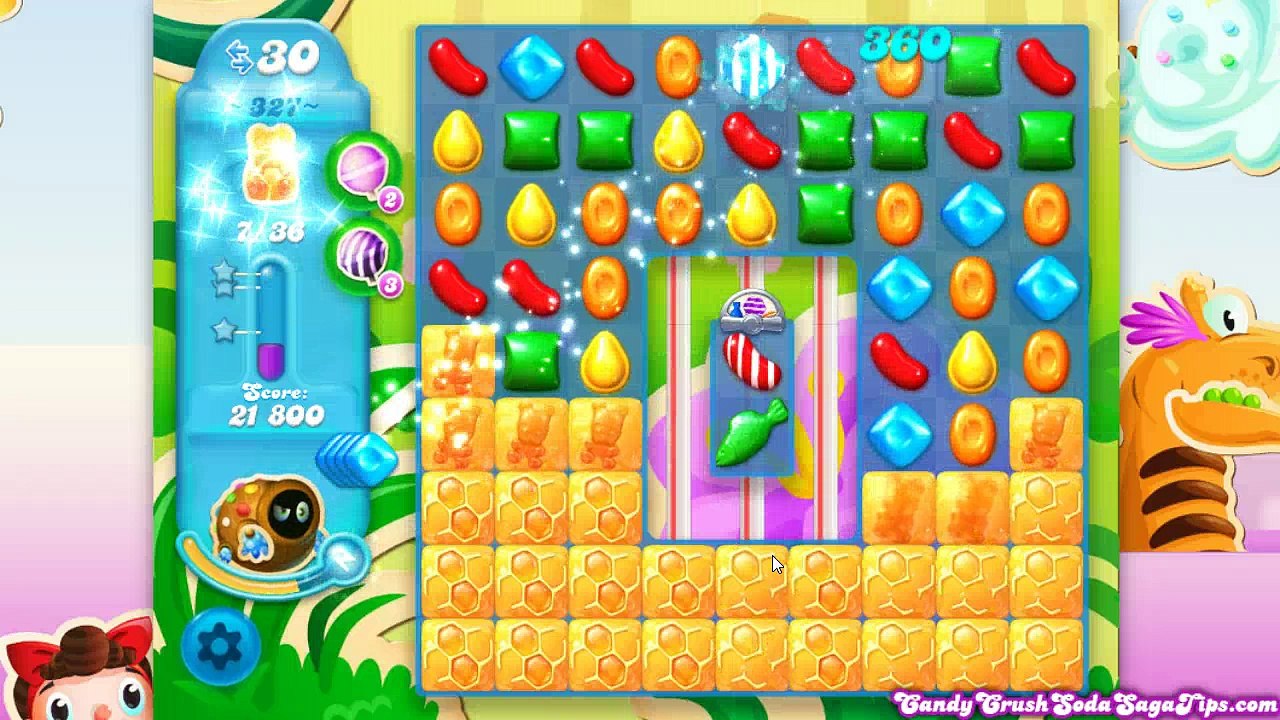 Candy Crush Soda Saga level 327 No Booster