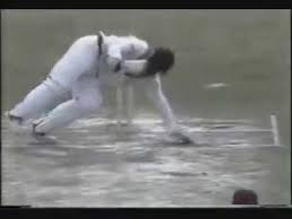 killing yorker of Waqar Younis to Brain Lara-Best yorker