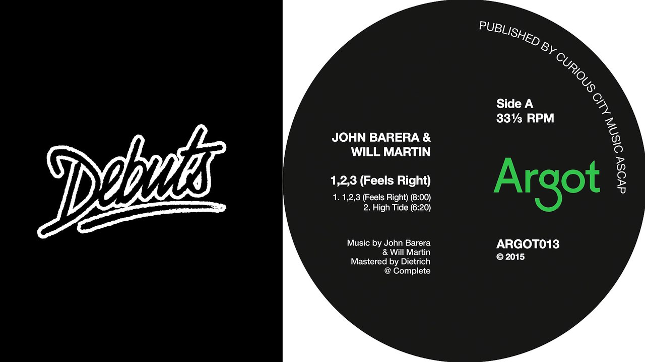 John Barera & Will Martin "1,2,3 (Feels Right)" - Boiler Room Debuts