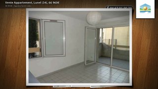 Vente Appartement, Lunel (34), 66 960€