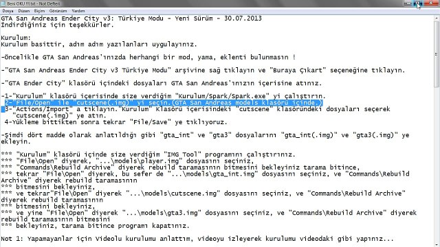 GTA Ender City v3 Türkiye Modu Kurulum Videosu