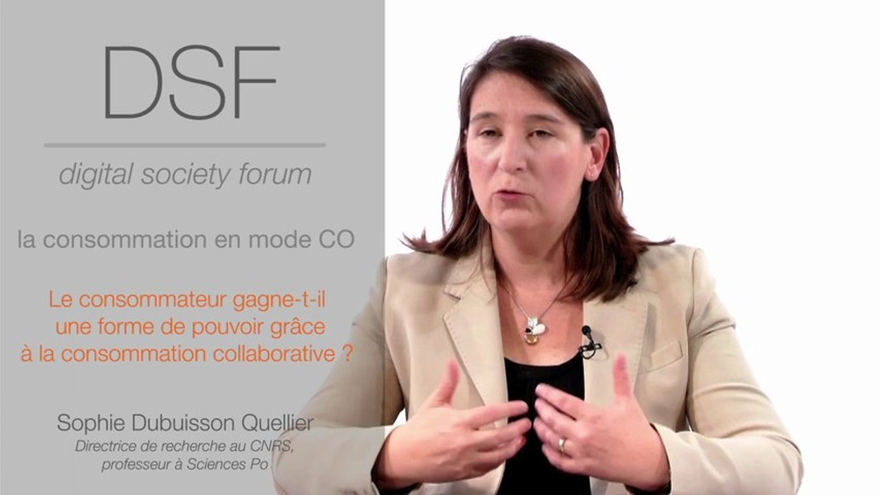 Consommation collaborative : Sophie Dubuisson Quellier