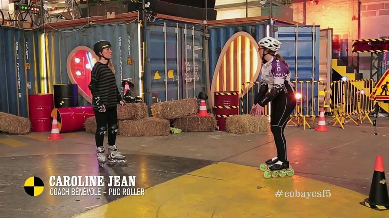 EM135 Mission : finir une course de patins sur glace !