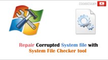 How to Repair & Fix Corrupted dll File Error Using System File Checker Tool