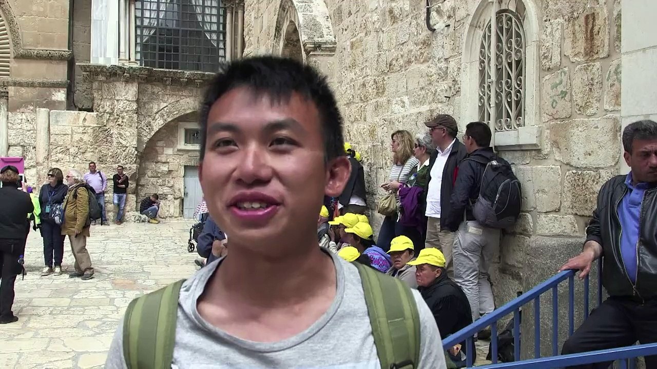 Christians celebrate Good Friday in Jerusalem