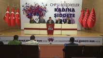 CHP Genel Başkan Yardımcısı Veli Ağbaba Kadına Yönelik Şiddet Konulu Basın Açıklamasında Konuştu -1