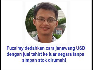 Panduan Jual Baju T-shirt Online Cara Dropship Ke Luar Negara