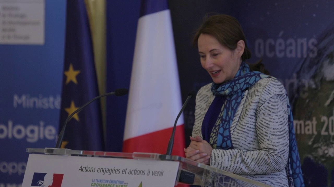 Ségolène Royal présente les actions engagées et les actions à venir