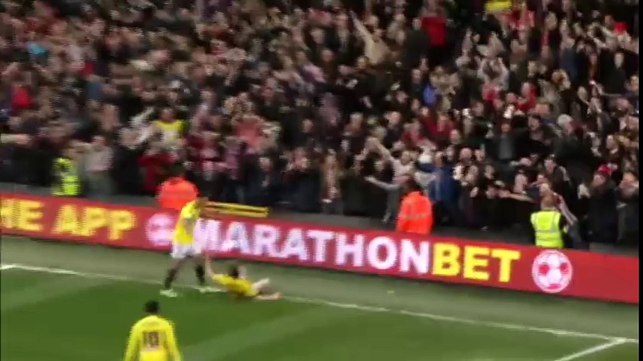 Fulham 1 vs 4 Brentford ~ [Championship] ~ 03.04.2015 ~ All Goals & Highlights