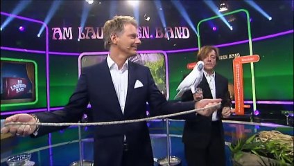 Mark Steiger und seine Papageien