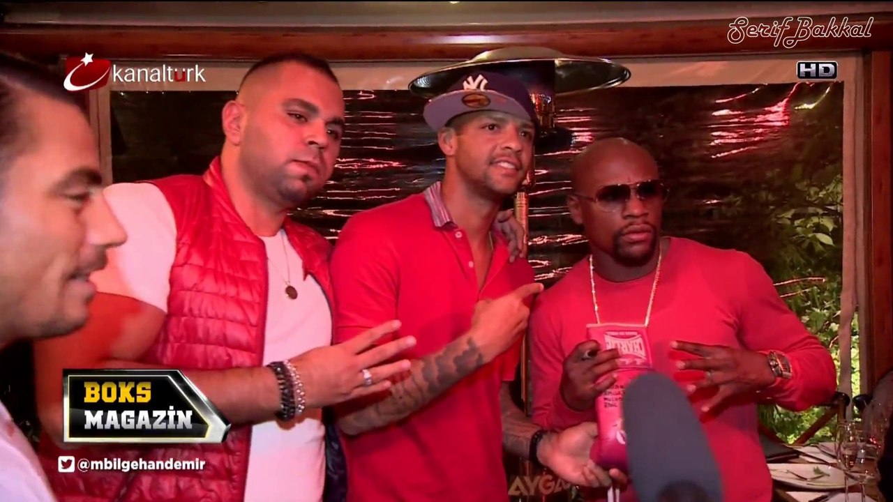 Floyd Mayweather İstanbul'da