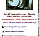 Causes of Divorce - The Top 10 Reasons People Divorce