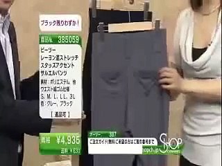 【放送事故】テレビショッピングで屈むと見えてしまったハプニング
