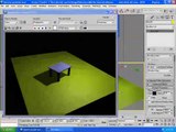 3ds Max Tutorials - Beginner (2) Add Light and Material to Object (Table)