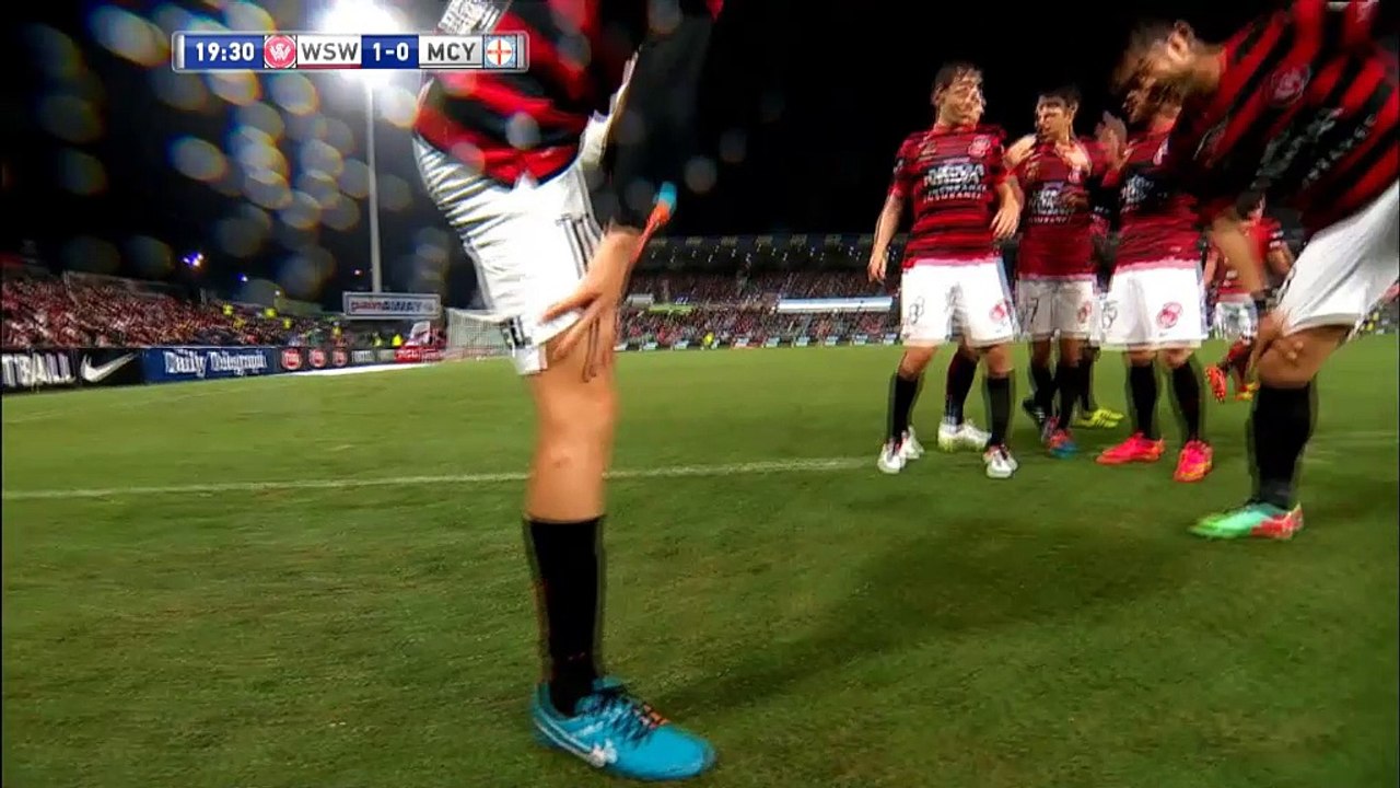 A-League: Sumo-Jubel nach Traum-Freistoß