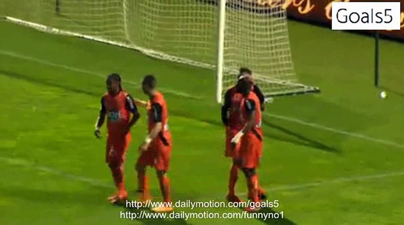Diallo M Goal Laval 2 - 1 Sochaux Ligue 2 3-4-2015