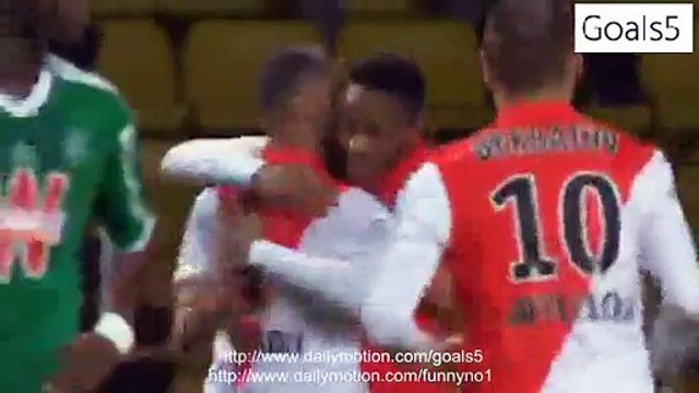 Anthony Martial Goal AS Monaco 1 - 1 St Etienne Ligue 1 3-4-2015