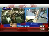 Clash between MQM and PTI workers at Karimabad