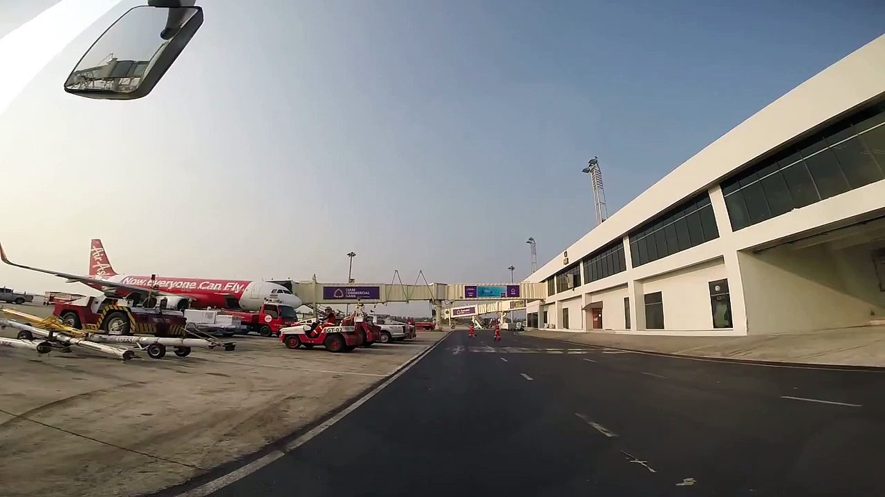 Bangkok Airways PG286 Phuket - Bangkok Airbus A320 HS-PPJ Takeoff - Cruise - Landing