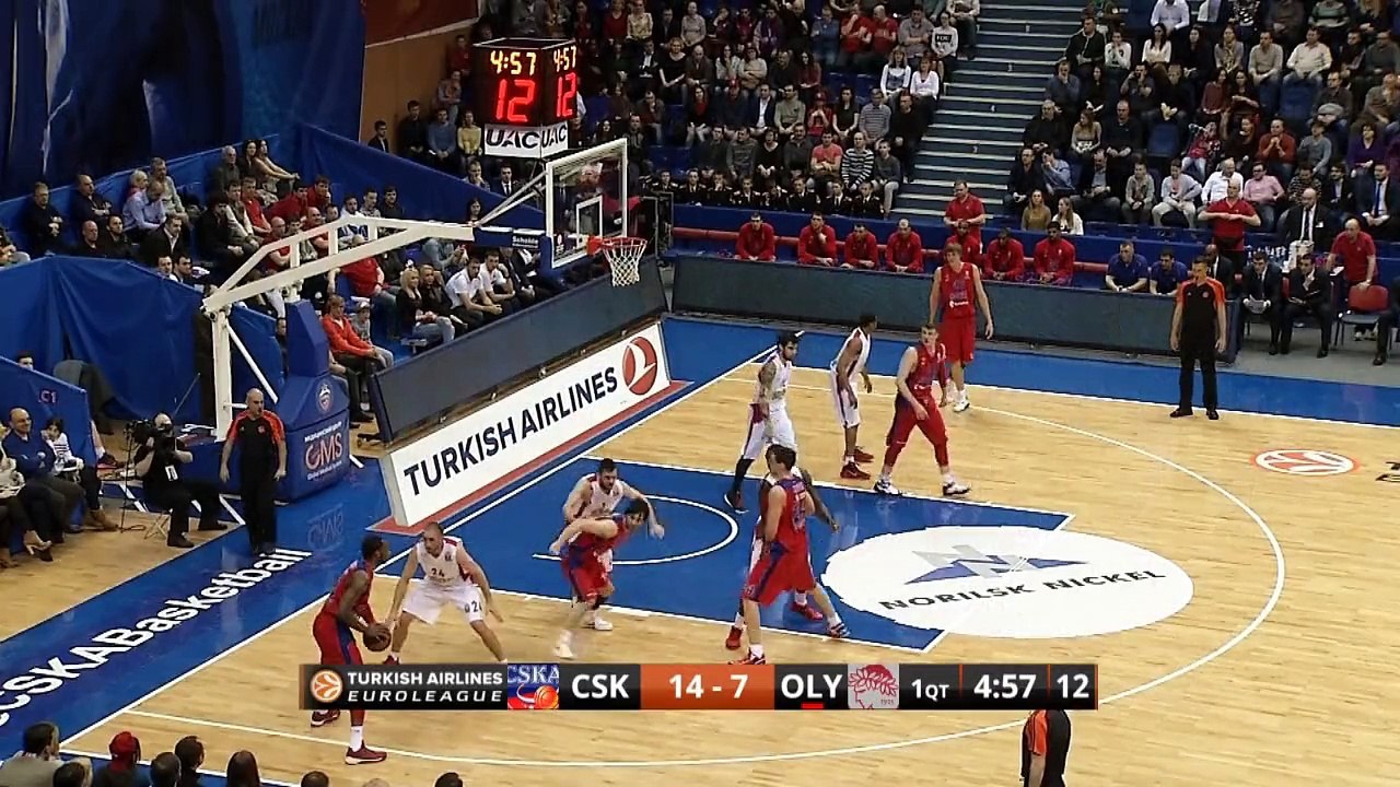 Highlights: CSKA Moscow-Olympiacos Piraeus