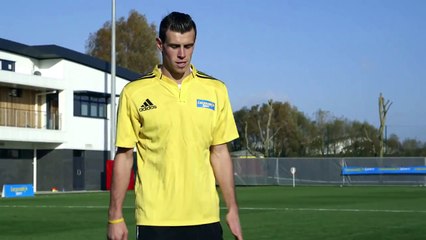 Gareth Bale Great goal in Real Madrid training 2015