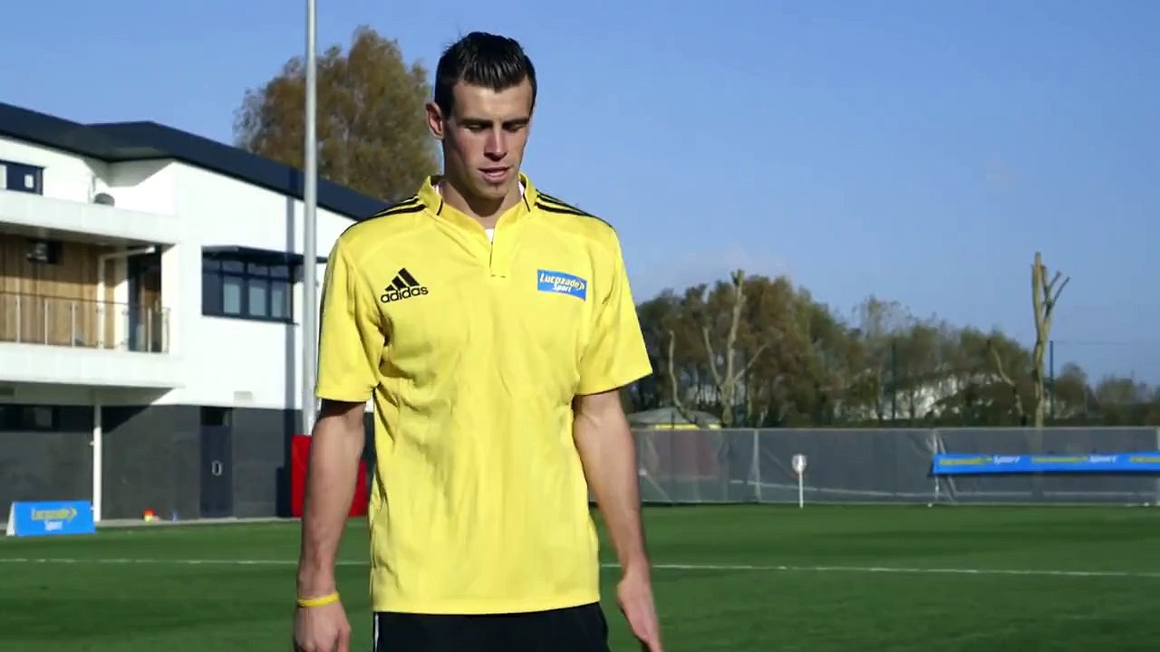 Gareth Bale Great goal in Real Madrid training 2015