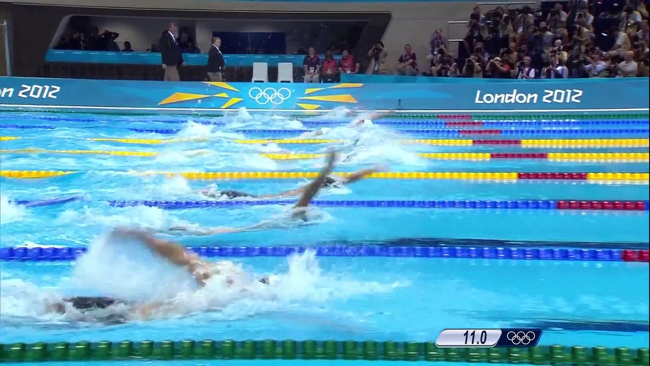 Olympic Swimming, 2012 London, Men's 200 Backstroke Final