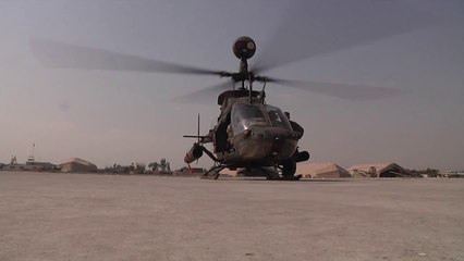 A Day in the US Army OH-58 Kiowa Reconnaissance Attack Helicopter