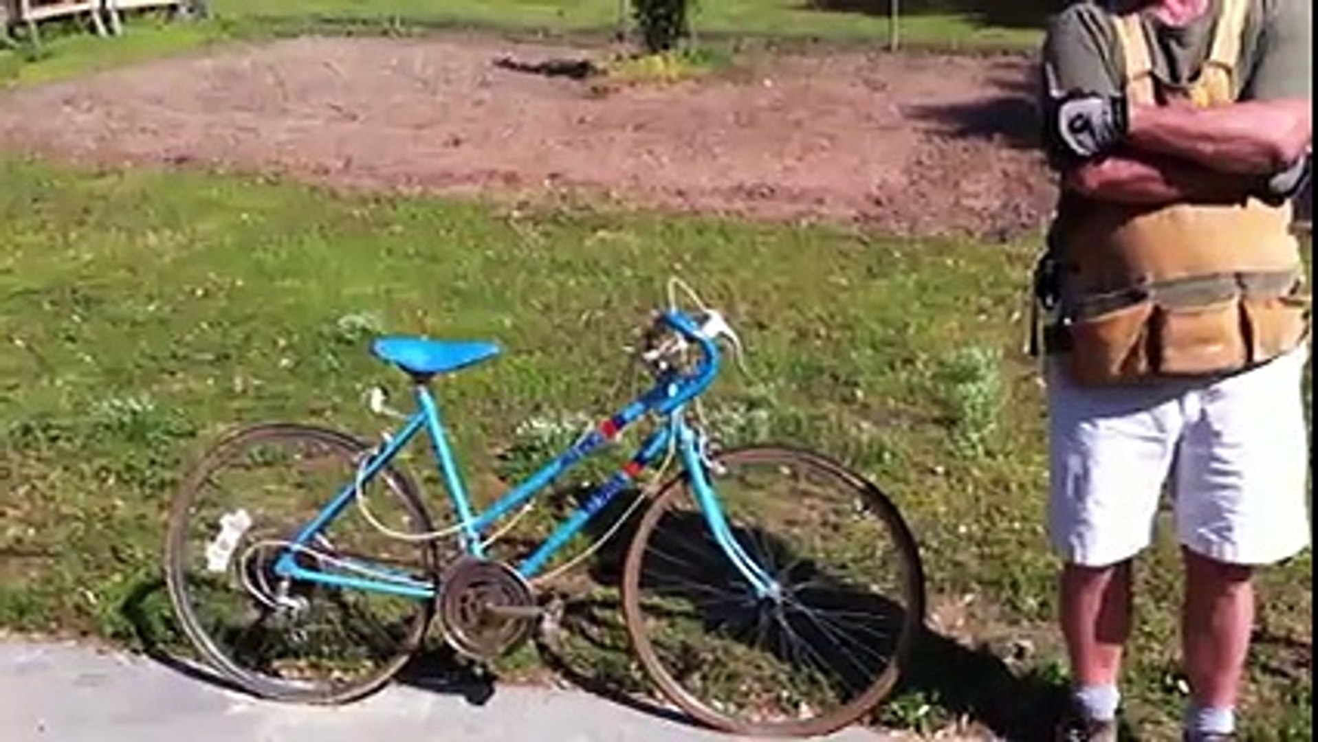Eskiyen Bisikletinizi Çapa Makinasına Çevirin - Dailymotion Video