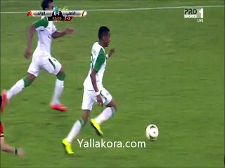 السومة يهدر هدف من عرضية عبد الشافي