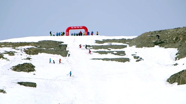 Record du monde de vitesse à ski - Simone Origone (252,632 km/h)