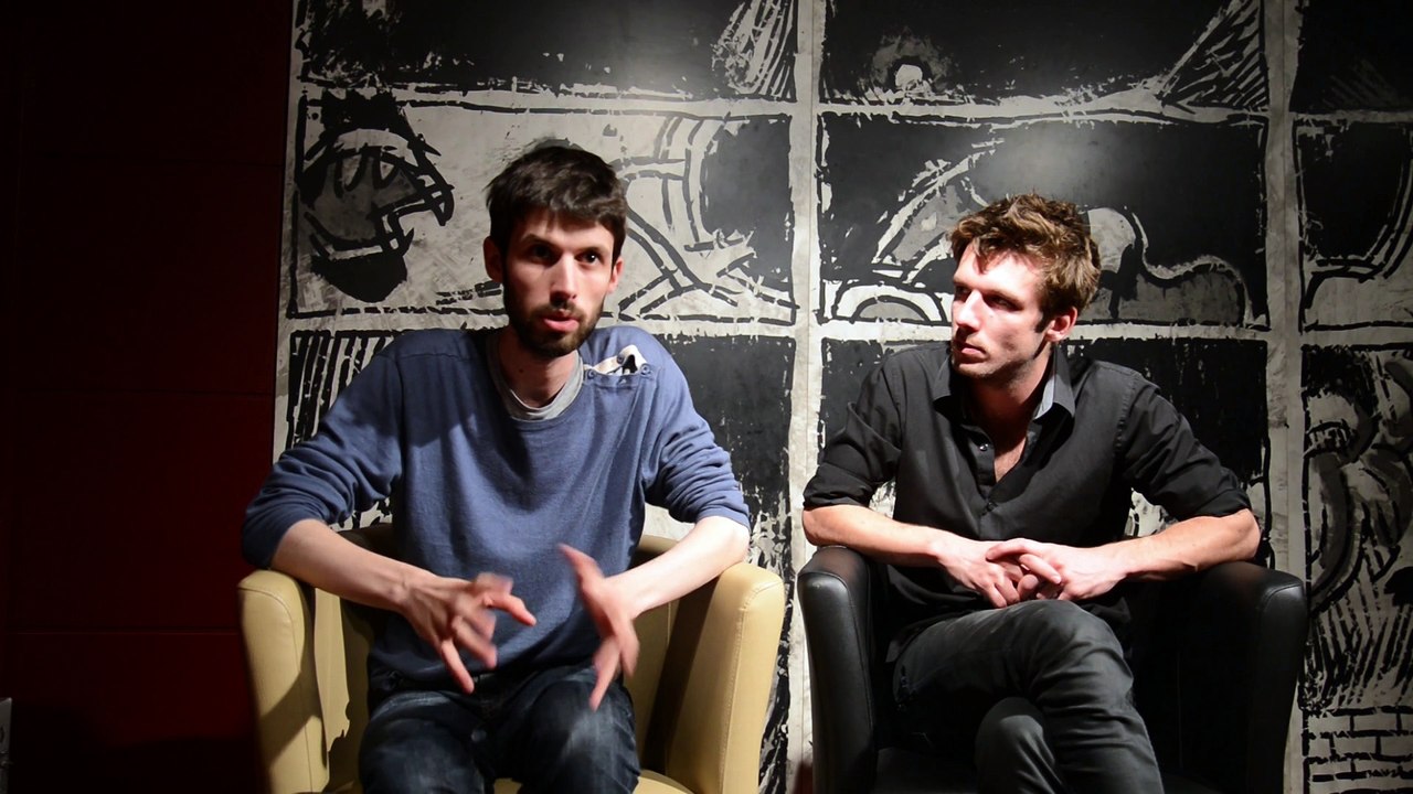 Interview d'Arthur Molard et Benjamin Brenière, pour le film Jiminy. Festival Nouveaux Cinémas  2014