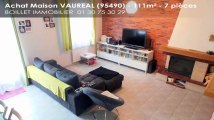 A vendre - Maison - VAUREAL (95490) - 7 pièces - 111m²