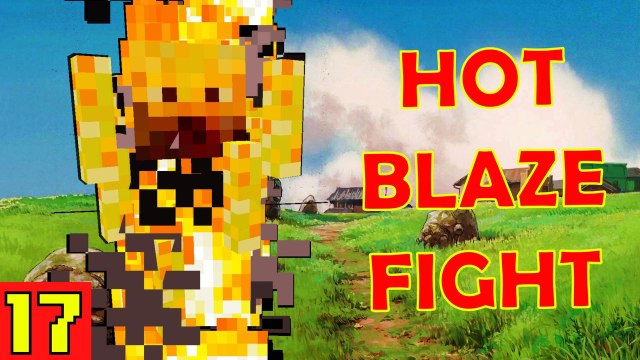 (correct info re-upload) Fighting BLAZE Nik Nikam's EPIC Minecraft Modded Survival Ep 17