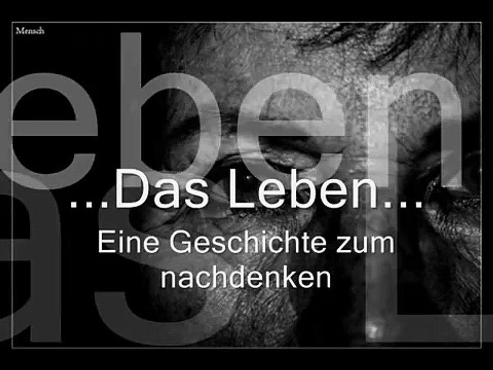 Eine Geschichte zum nachdenken