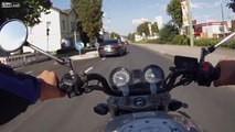 LiveLeak - Biker Gets Instant Karma