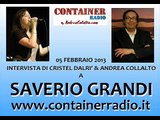 Saverio Grandi @ Container Radio con Cristel Dalrì  Andrea Collalto   wwwcontainerradioit