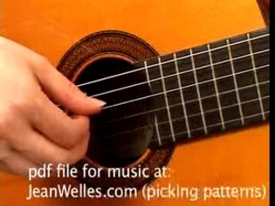 6 Finger-picking Patterns and writing a