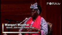 Wangari Maathai: Money Alone Won't Help Africa