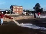«الشوارع السحرية» تقنية أوروبية لمواجهة الفيضانات !