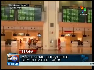 España ha deportado más de 26 mil extranjeros en 5 años