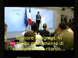 UBRIACO SARKOZY UBRIACO AL G8 - SOTTOTITOLATO ITALIANO