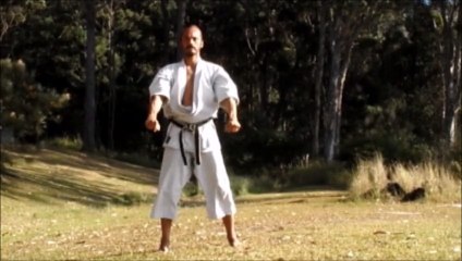 karate training - GEDAN BARAI