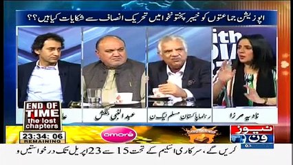 10 PM With Nadia Mirza (KPK Mein Hasil Hukumat Kon Chala Raha Hai--) – 3rd April 2015