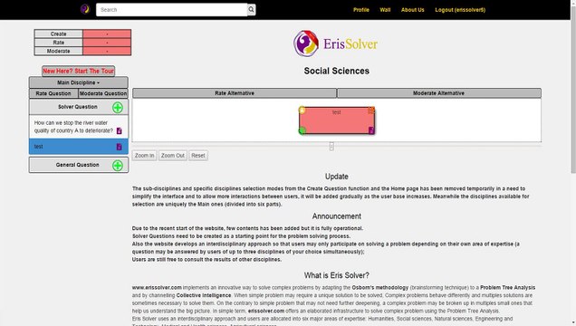 How to rate a node/alternative? - Eris Solver