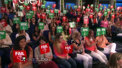 An Epic Round of Epic or Fail Show HD | TheEllenShow
