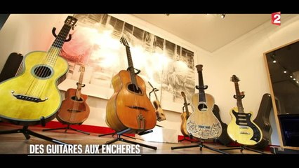 Adjugé vendu - Des guitares aux enchères
