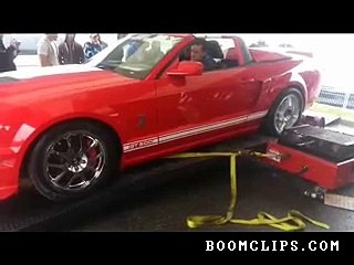 shelby gt500 destroy a dyno machine