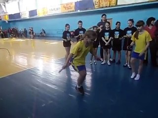 Hits record jump rope